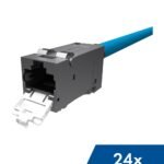 HSPMRJ6G2T PERFORMANCE LINE Buchse RJ45 geschirmt Klasse Ea, 24 Stück<br><u>Verkaufseinheit: 1VE</u>