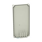 IG700801-- Deckel 380x190x30mm, grau mit Kreuzkopfschraube<br><u>Verkaufseinheit: 1Stk</u>