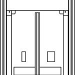 IG714121-- Kunststoff-Verteiler innen 1ZP mit 1 Nachzählerreihe<br><u>Verkaufseinheit: 1Stk</u>