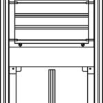 IG714123-- Kunststoff-Verteiler innen 1ZP mit 3 Nachzählerreihen<br><u>Verkaufseinheit: 1Stk</u>