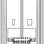 IG714194-- Unterputz Kunststoff Zählerverteiler 1ZP, 1 GF oben + unten<br><u>Verkaufseinheit: 1Stk</u>