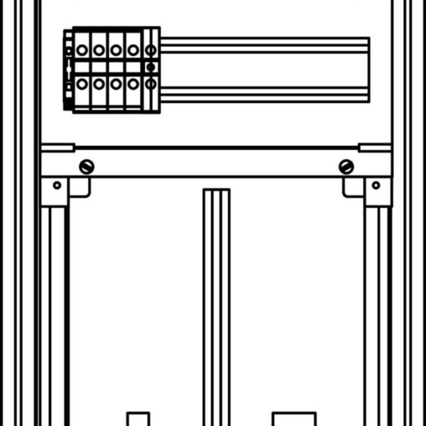 IG714196-- Unterputz Kunststoff Zählerverteiler 1ZP, 3 GF oben +1 unten<br><u>Verkaufseinheit: 1Stk</u>