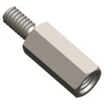 IG914030-- Distanzbolzen M6/SW9, H=20mm<br><u>Verkaufseinheit: 1Stk</u>