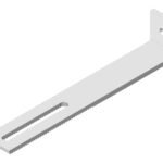 IG914170-- Rasterwinkel M6, H=170mm<br><u>Verkaufseinheit: 1Stk</u>