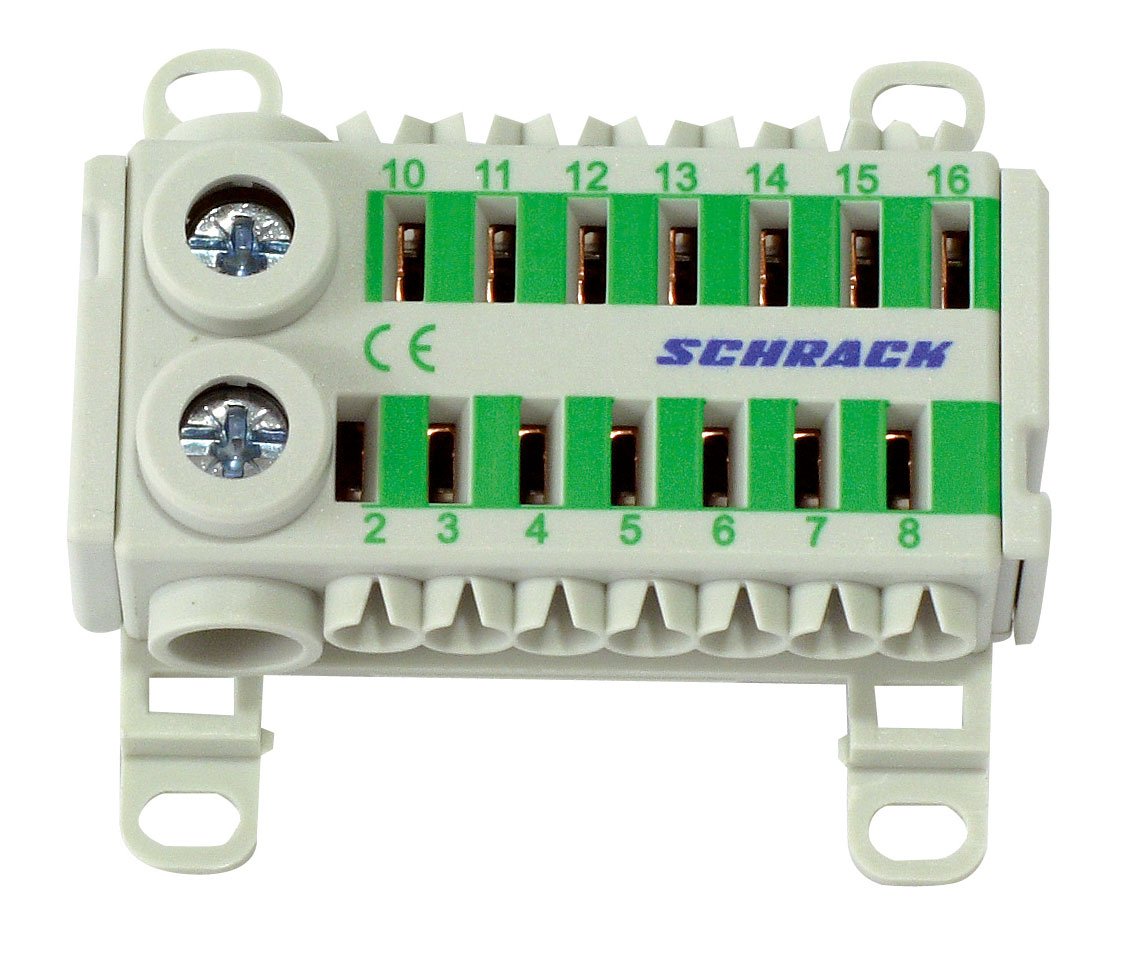 f_ik021079- IK021079-- EASY CONNECTION BOX grün, 2 x 25mm², 14 x 4mm²<br><u>Verkaufseinheit: 1Stk</u> – Bild 1