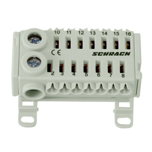 IK021081-- EASY CONNECTION BOX weiß, 2 x 25mm², 14 x 4mm²<br><u>Verkaufseinheit: 1Stk</u>