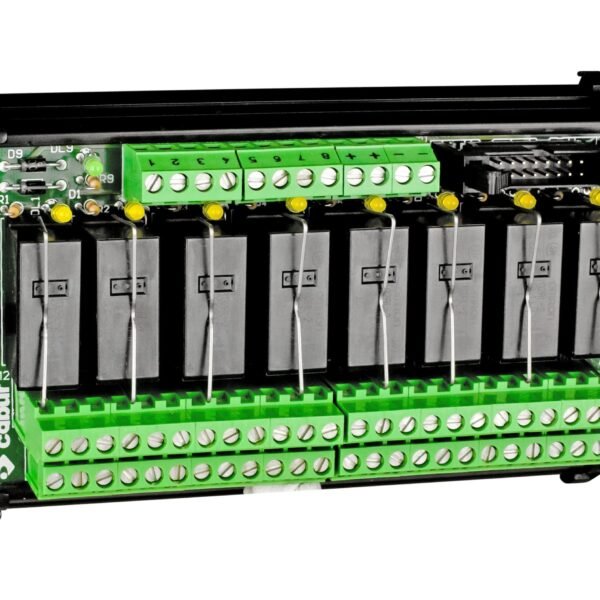 IK022176-- Relaismodul 8er, 24VDC/8A, je 2 Wechsler, für DIN-Schiene<br><u>Verkaufseinheit: 1Stk</u>