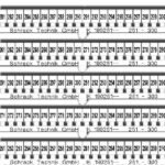 IK190251-- Kennzeichnungsschildchen 251-300 (je 2mal)<br><u>Verkaufseinheit: 5VE</u>