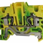 IK222002-- Federkraftklemme HTE.2 grün-gelb, 2,5mm²<br><u>Verkaufseinheit: 1Stk</u>