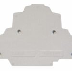 IK250202-C Endplatte grau für Federkraft-Doppelstockklemme HMD.2N<br><u>Verkaufseinheit: 1Stk</u>