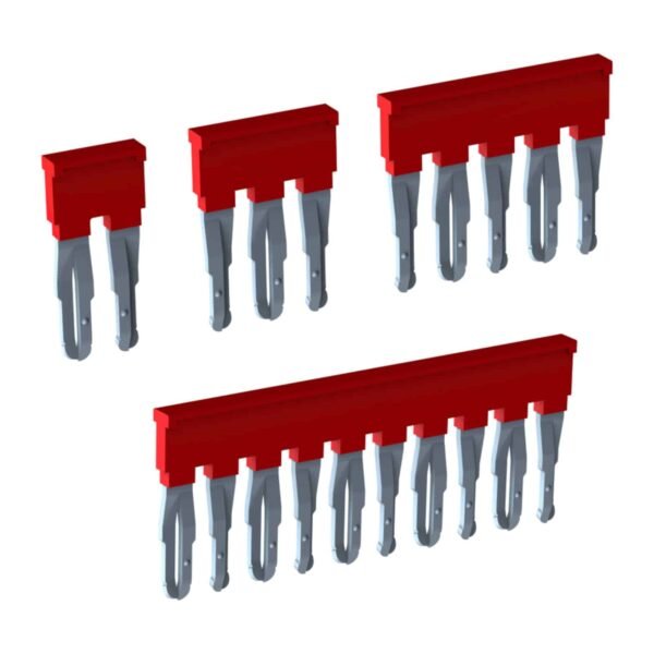 IK3005402- Querverbinder steckbar für Push-in 4mm², 2 fach<br><u>Verkaufseinheit: 1Stk</u>