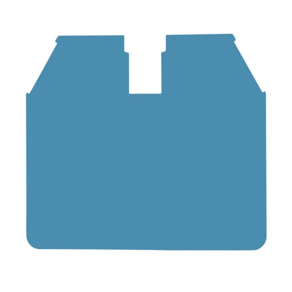 IK601216-A Endplatte für Schraubklemme AVK 16 RD blau<br><u>Verkaufseinheit: 1Stk</u>