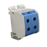 IKA21326-- Aluminium / Kupfer Klemme, 1-polig, Doppel 50mm² blau<br><u>Verkaufseinheit: 1Stk</u>