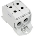 IKA21416-- Aluminium / Kupfer Klemme, 1-polig, Doppel 95mm² grau<br><u>Verkaufseinheit: 1Stk</u>