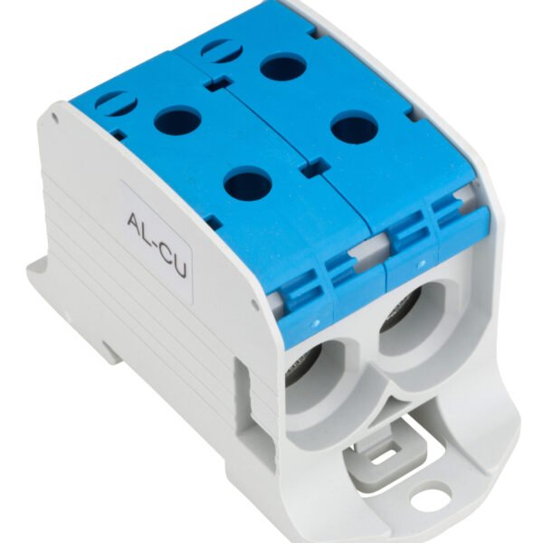 IKA21426-- Aluminium / Kupfer Klemme, 1-polig, Doppel 95mm² blau<br><u>Verkaufseinheit: 1Stk</u>