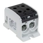 IKA21456-- Aluminium / Kupfer Klemme, 1-polig, Doppel 95mm² schwarz<br><u>Verkaufseinheit: 1Stk</u>