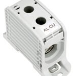 IKA21510-- Aluminium / Kupfer Klemme, 1-polig, 185mm² grau<br><u>Verkaufseinheit: 1Stk</u>