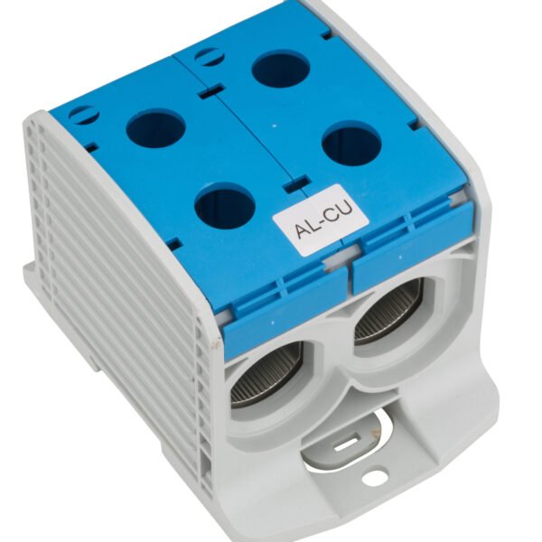 IKA21726-- Aluminium / Kupfer Klemme, 1-polig, Doppel 300mm² blau<br><u>Verkaufseinheit: 1Stk</u>