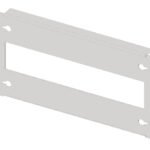 IL061103-H Gerätefrontplatte 1G3K-L Kunststoff, Ausschnitt lang, 13TE<br><u>Verkaufseinheit: 1Stk</u>