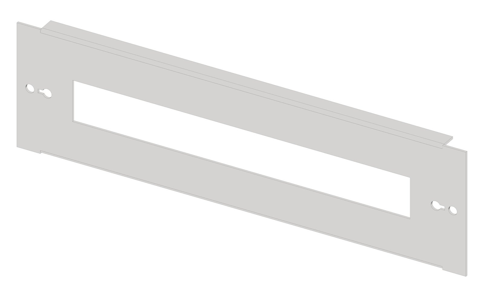 LEAD Technologies Inc. V1.01 IL061203-H Gerätefrontplatte 2G3K Kunststoff, 21TE<br><u>Verkaufseinheit: 1Stk</u> – Bild 1