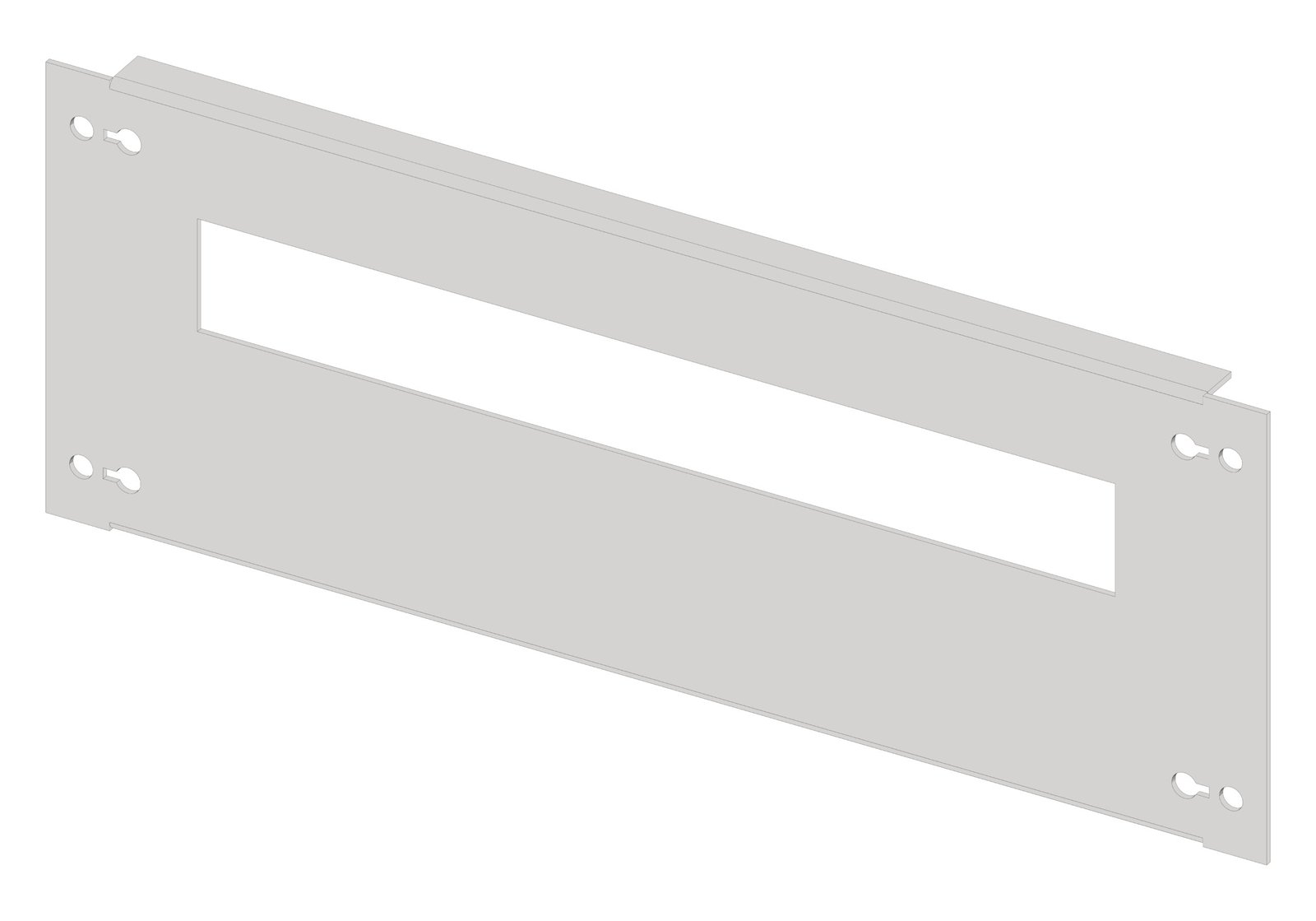 LEAD Technologies Inc. V1.01 IL061204-H Gerätefrontplatte 2G4K Kunststoff, 21TE<br><u>Verkaufseinheit: 1Stk</u> – Bild 1