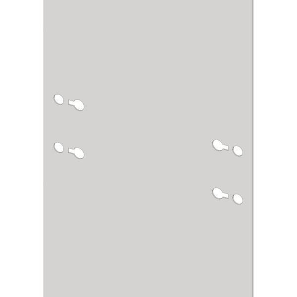 IL556116-H Frontplatte 200mm B16 Stahlblech<br><u>Verkaufseinheit: 1Stk</u>