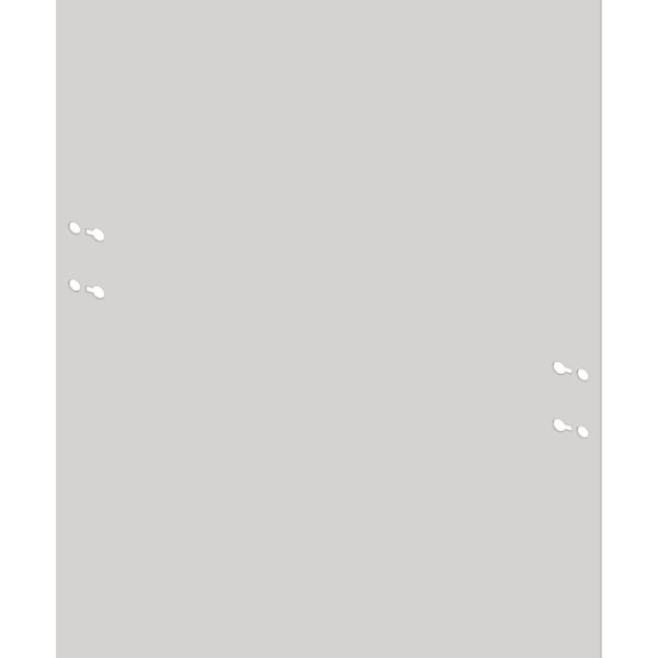 IL556416-H Frontplatte 440mm B16 Stahlblech<br><u>Verkaufseinheit: 1Stk</u>