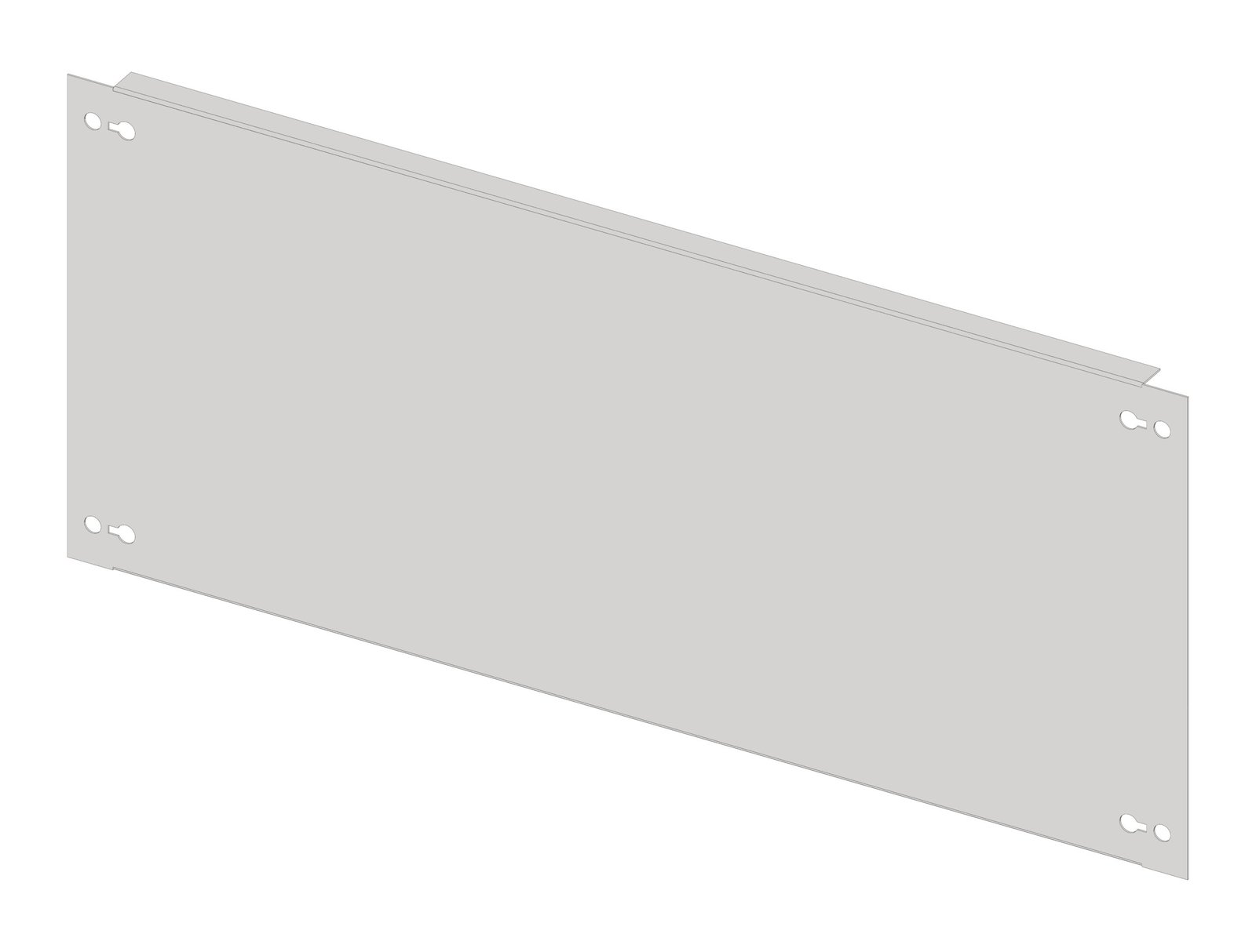 LEAD Technologies Inc. V1.01 IL557606-H geteilte Frontplatte 640mm B6 Stahlblech, für Breite 5<br><u>Verkaufseinheit: 1Stk</u> – Bild 1