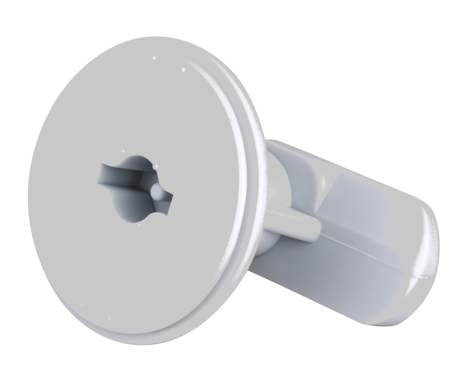 f_il900045- IL900045-- Drehriegel Unterteil Flachverteiler RAL7035<br><u>Verkaufseinheit: 1Stk</u> – Bild 1