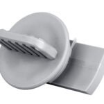 IL900053-- Drehriegel Türflügelbefestigung RAL9016<br><u>Verkaufseinheit: 1Stk</u>