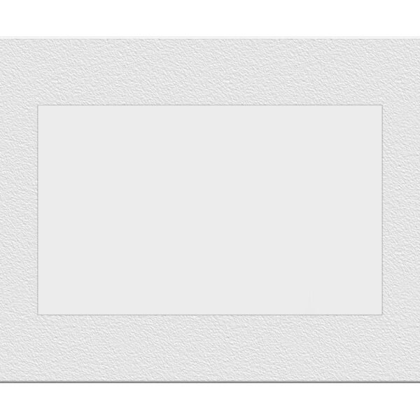 IL900322-F Frontplatte 2 Zählerbreiten / 7 Modulhöhen, mit Plexiglas<br><u>Verkaufseinheit: 1Stk</u>