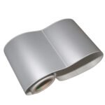 IL900371-- Polyesteretiketten 100x120mm, silber, matt, Schrack Design<br><u>Verkaufseinheit: 1Stk</u>