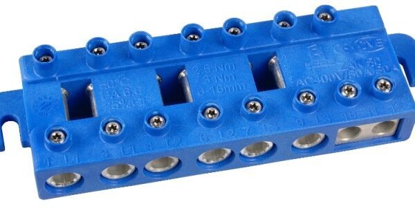 IL900476-- 4-polige Zähleranschlussklemme 50A, Wiener Netze blau<br><u>Verkaufseinheit: 1Stk</u>