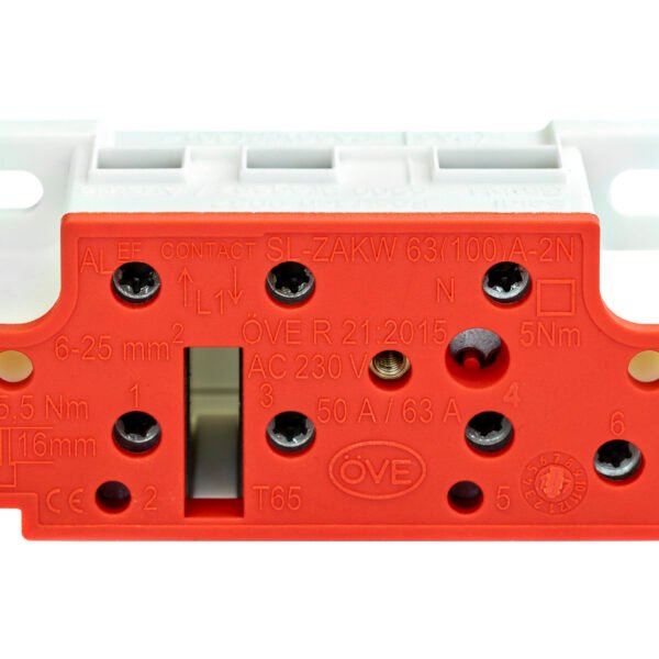 IL900478-- Zählerklemme 63A, 1-polig+2N für Salzburg AG, Wiener Netze<br><u>Verkaufseinheit: 1Stk</u>