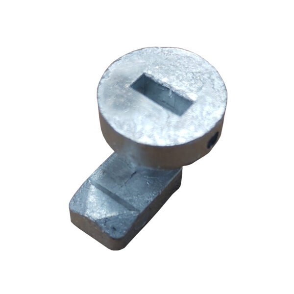 IL902250-- Druckguss Riegel Zamak 5 für Stahlblech Frontplatten<br><u>Verkaufseinheit: 1Stk</u>