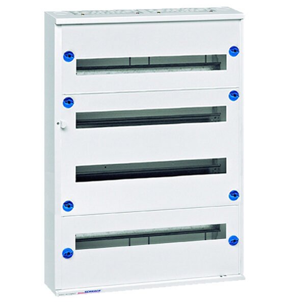 ILC2A424-- Aufputz-Maskenverteiler 4x24TE ohne Tür<br><u>Verkaufseinheit: 1Stk</u>