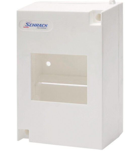 IM009011-B Aufputz-Gehäuse 1-reihig, 4TE, IP30, halogenfrei<br><u>Verkaufseinheit: 1Stk</u>