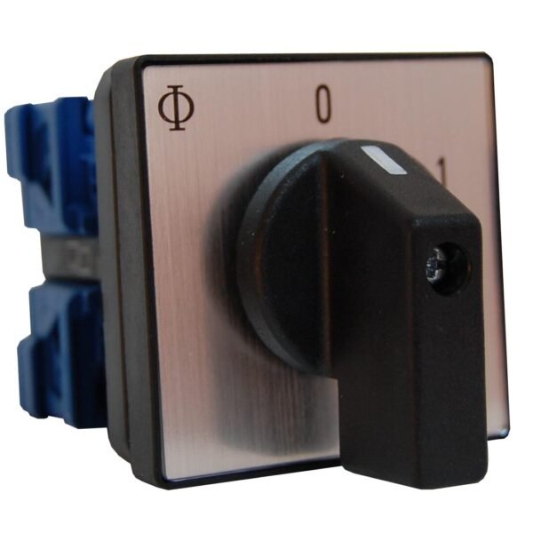 IN002000-- Ausschalter, Fronteinbau mit 4-Lochbefestigung, 20A, 1-polig<br><u>Verkaufseinheit: 1Stk</u>