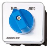 IN007121-- Umschalter für Einbau, 1-polig, MAN-AUTO<br><u>Verkaufseinheit: 1Stk</u>