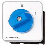 IN025120-- Ausschalter 1-polig, 20A, Einbau, Zentralbefestigung<br><u>Verkaufseinheit: 1Stk</u>