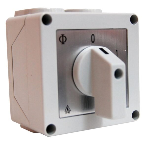 IN032002-- Ausschalter, metrisch, Einführung M20, 20A, 3-polig<br><u>Verkaufseinheit: 1Stk</u>