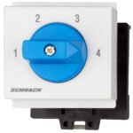 IN083220-- 4-Stufen-Schalter Reiheneinbau, 1-polig, 1-2-3-4<br><u>Verkaufseinheit: 1Stk</u>