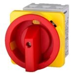 IN8E2337-- Not-Aus Hauptschalter 3-P, Fronteinbau,4-Lochbef. 63A, 22kW<br><u>Verkaufseinheit: 1Stk</u>