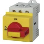 IN8R2327-- Not-Aus Hauptschalter 3-polig, Reiheneinbau, 63A, 22kW<br><u>Verkaufseinheit: 1Stk</u>