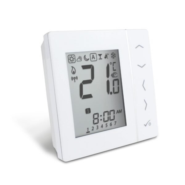 IRSVS20W-S 4in1 digital Raumthermostat, Batt., Zigbee 2.4 GHz Funk, AP<br><u>Verkaufseinheit: 1Stk</u>