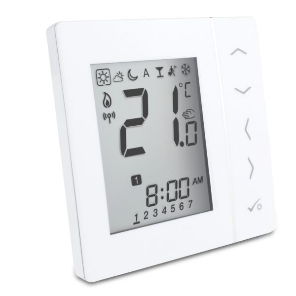 IRSVS30A-V Digitaler programmierbarer Raumthermostat 230V UP Weiß<br><u>Verkaufseinheit: 1Stk</u>
