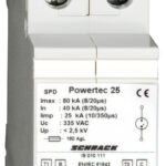 IS010111-- Blitzstromableiter 25kA, Ableiterklasse T1/T2 B/C<br><u>Verkaufseinheit: 1Stk</u>
