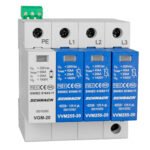 IS111311-- Überspannungsableiterset TT,TN-S System,Klasse T2(C),3+1 +H<br><u>Verkaufseinheit: 1Stk</u>