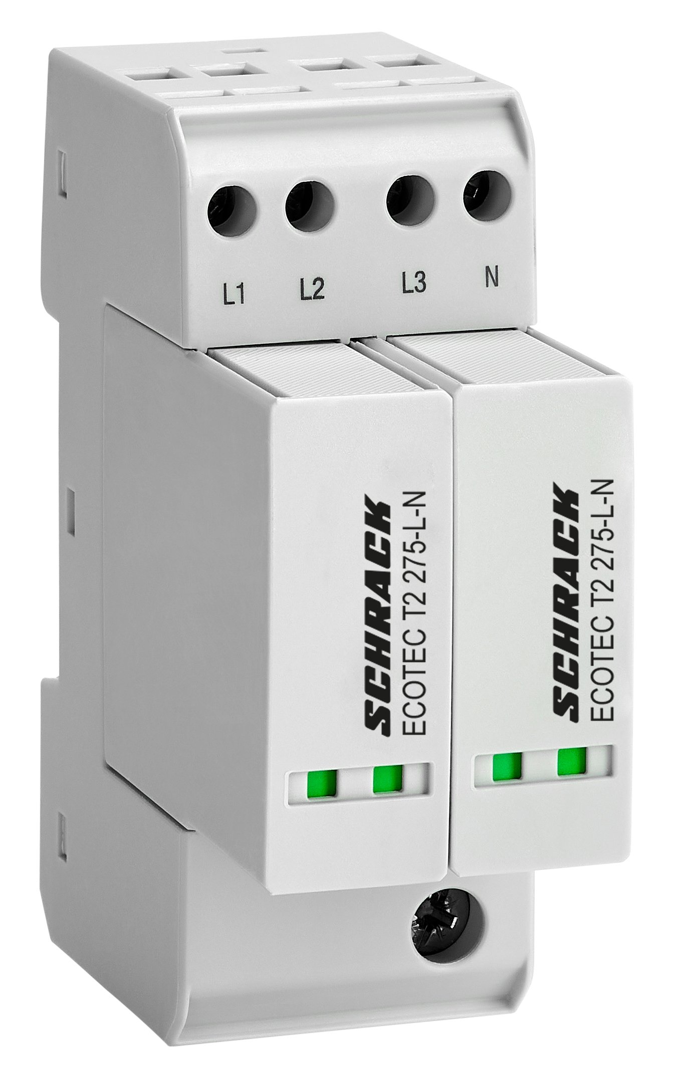 f_is111344- IS111344-- Überspannungsableiterset 4+0 TN-S System, Klasse T2(+T3)<br><u>Verkaufseinheit: 1Stk</u> – Bild 1