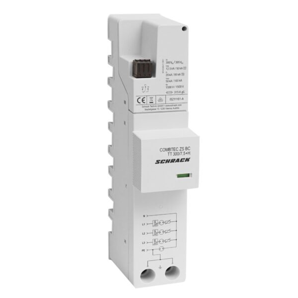 IS211161-A Blitz-/Überspannungsableiter 3+1 TT, I+II+III, 300V, 7,5kA+H<br><u>Verkaufseinheit: 1Stk</u>